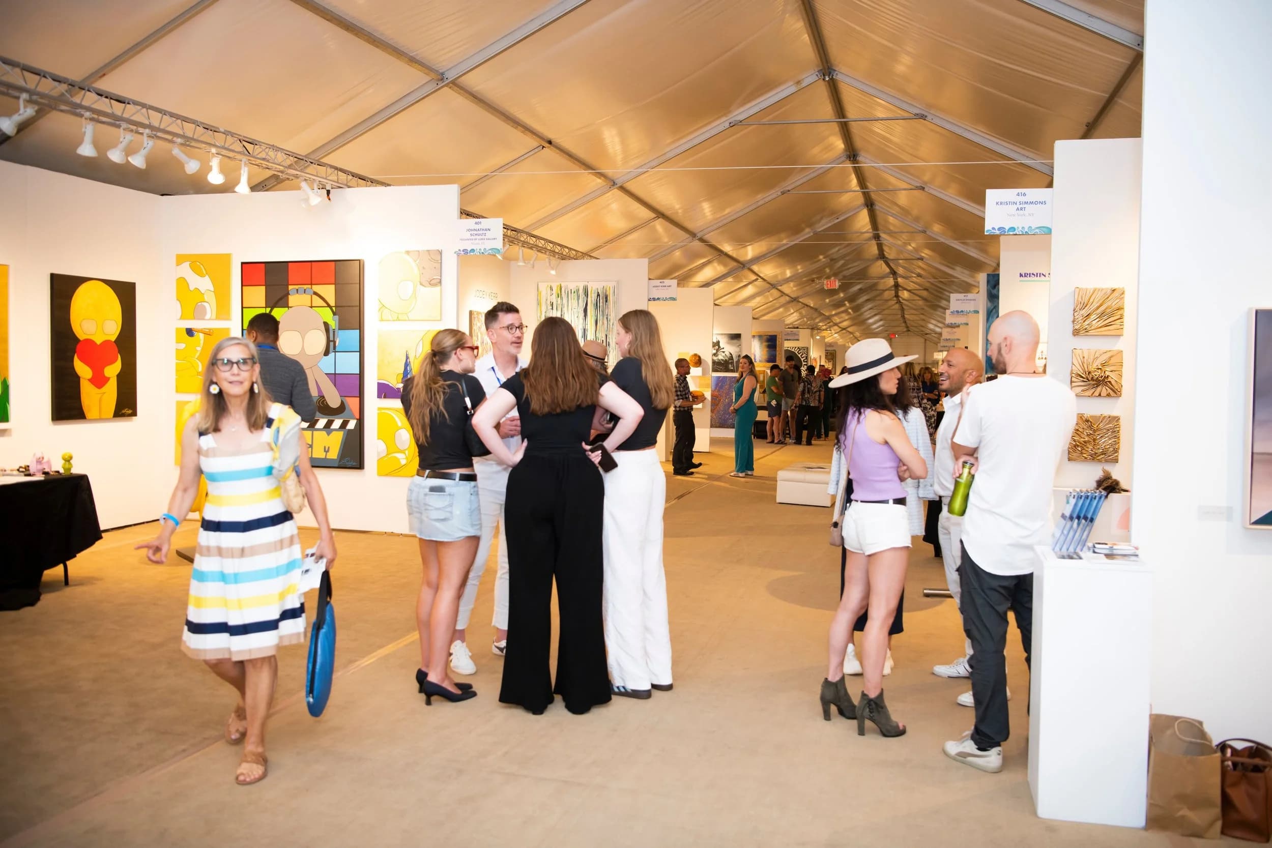 Art fair event security in the Hamptons